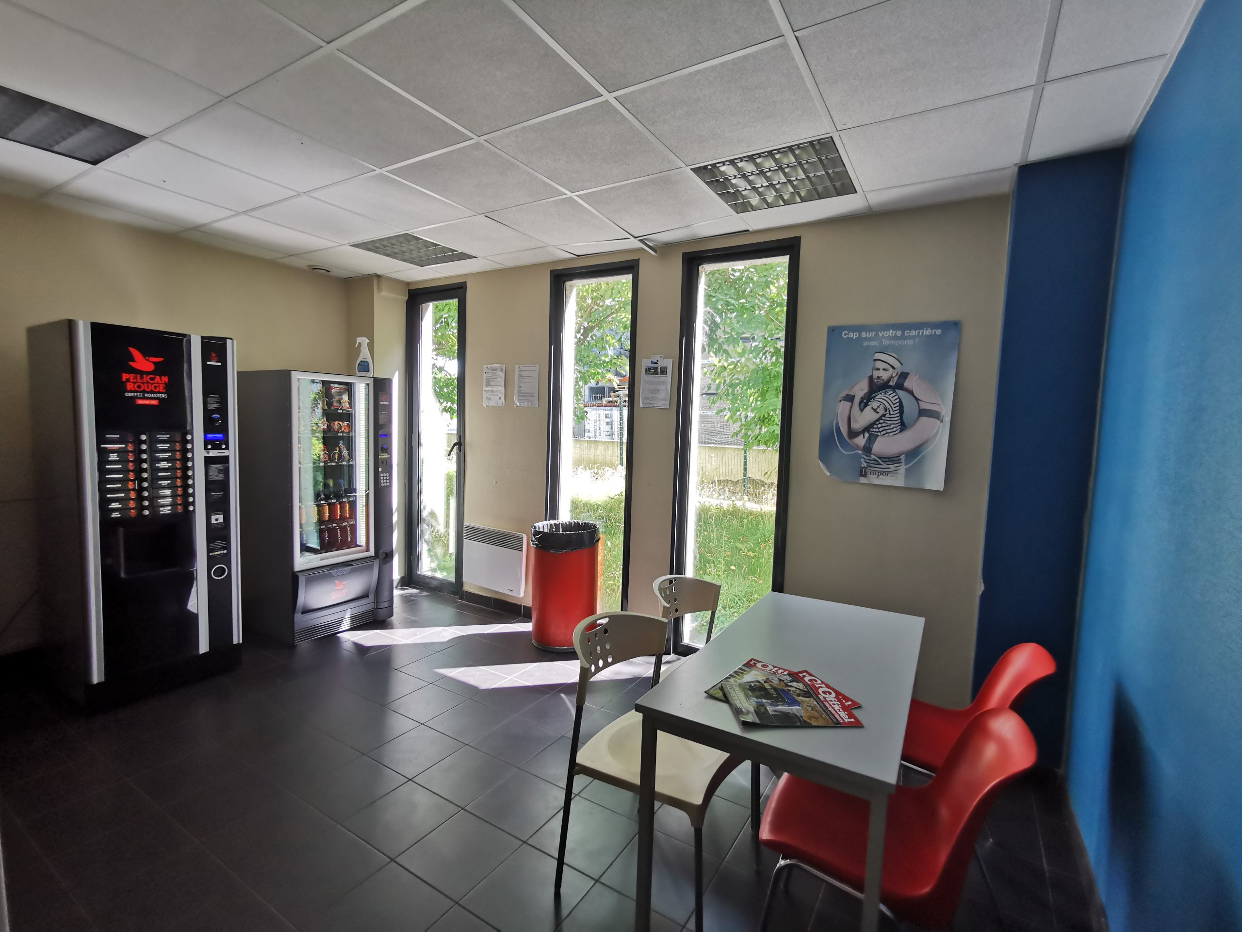 Salle de pause Centre de formation ABSKILL Lille