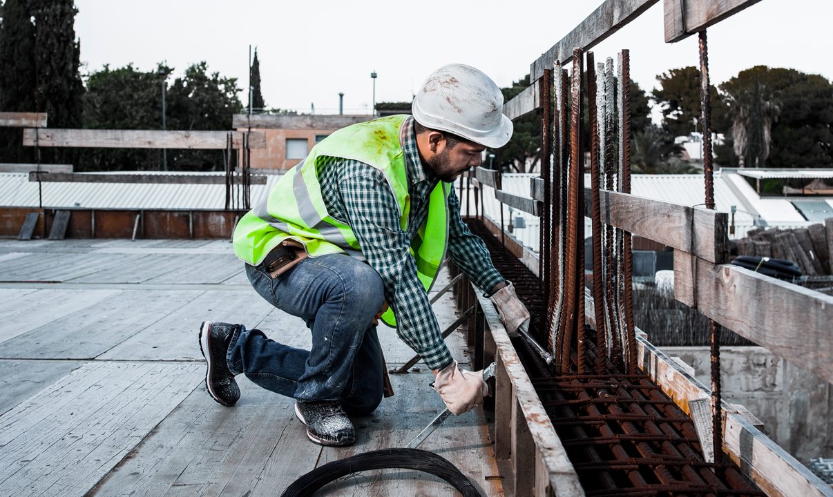 Coffreur Bancheur sur un chantier