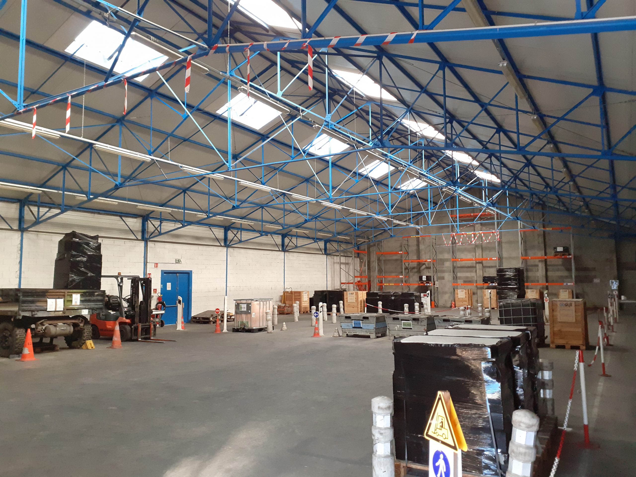 Entrepôt logistique centre de formation ABSKILL Montluçon