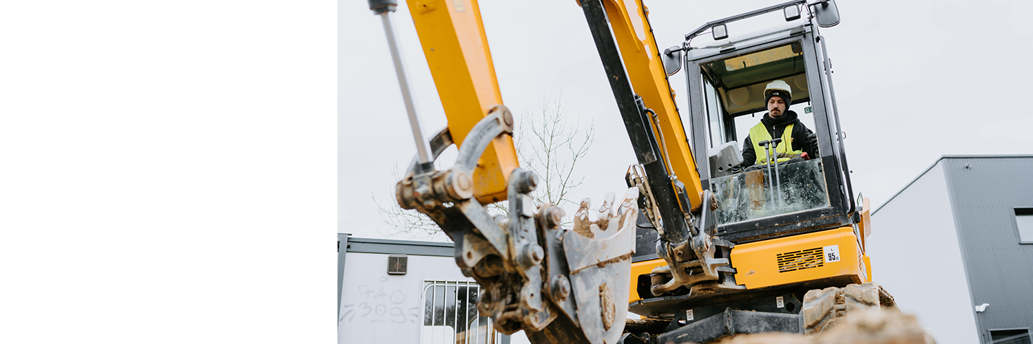 Engins de chantier - En-tête