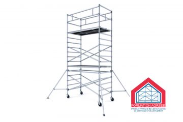 Formation Monter, vérifier et utiliser des échafaudages roulants selon la R457- Agréé SFECE