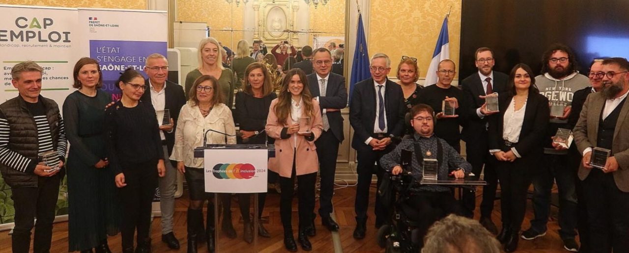 Photo de la cérémonie des Trophées de l'H.Inclusion